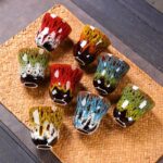 Buddha Stones Vintage Kiln Change Design Ceramic Coffee Mug Tea Cup 150ml Coffee Mug BS 23