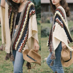 Buddha Stones Tibetan Colorful Striped Shawl Tassels Cozy Warm Travel Scarf Wrap Tibetan Shawl BS 18