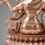Buddha Stones Four-armed Manjusri Bodhisattva Figurine Serenity Copper Statue Decoration Decorations BS 9