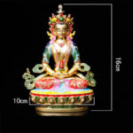 Buddha Stones Longevity Buddha Figurine Serenity Statue Home Decoration Decorations BS 5