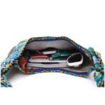 Buddha Stones Cotton Stripes Crossbody Bag Shoulder Bag Crossbody Bag&Shoulder Bag BS 3