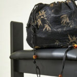 Buddha Stones Yellow Bamboo Leaves Pattern Acetate Crossbody Bag Shoulder Bag Crossbody Bag BS 3
