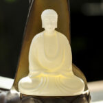 Buddha Stones Led Buddha Hand Backflow Smoke Fountain Healing Ceramic Stick Incense Burner Decoration Incense Burner BS 7