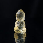 Buddha Stones Various Crystal Amethyst Pink Crystal White Crystal Citrine Buddha Carved Spiritual Healing Necklace Pendant Decoration (Extra 30% Off | USE CODE: FS30) Necklaces & Pendants BS Citrine Decoration 1.4*2.6cm