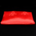 Buddha Stones Tibetan Blessing Auspicious 5 Colors Khata Decoration Decorations BS Red