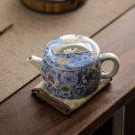 Buddha Stones Lotus Chrysanthemum Plum Blossom Flower Teacup Kung Fu Tea Cup Teapot Cup BS 16