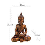 Buddha Stones Tibetan Buddha Blessing Decoration Candlestick Decoration BS 1