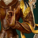 Buddha Stones Bodhisattva Green Tara Hope Copper Statue Decoration Decorations BS 12