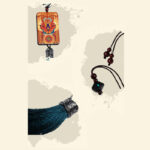 Buddha Stones PiXiu Ebony Wood Luck Wealth Tassel Car Hanging Decoration Car Hanging Decoration BS 6