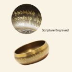 Buddha Stones Tibetan Meditation Sound Bowl Handcrafted for Healing and Mindfulness Singing Bowl Set Singing Bowl buddhastoneshop 12