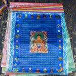 Buddha Stones Tibetan 5 Colors Windhorse Buddha Tara Scriptures Healing Auspicious Outdoor Prayer Flag TIBETAN PRAYER FLAGS buddhastoneshop 16