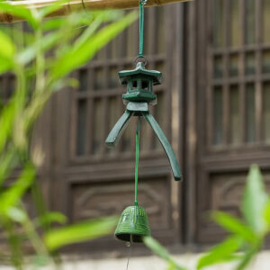Buddha Stones Auspicious Wall Hanging Chime Bell Luck Handmade Home Decoration Decorations BS 75cm