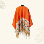 Buddha Stones Tibetan Shawl Colorful Geometry Winter Cozy Travel Scarf Wrap Tibetan Shawl BS 41