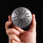 Buddha Stones Mini Steel Tongue Drum 3 Inch Sound Healing Drum Kit Drum Kit BS 1