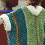Buddha Stones Tibetan Multicolored Striped Shawl Winter Cozy Travel Scarf Wrap Tibetan Shawl BS 23