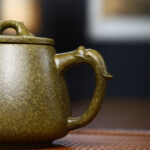 Buddha Stones Yixing Semi-handmade Yellow Green Purple Clay Kung Fu Teapot 240ml Teapot BS 8