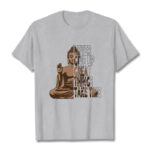 Buddha Stones NEVER GIVE UP GREAT THINGS TAKE TIME Tee T-shirt T-Shirts BS LightGrey NEVER GIVE UP GREAT THINGS TAKE TIME 2XL