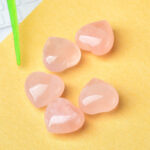 Buddha Stones Natural Amethyst Tiger's Eye Stone Love Decoration Decoration BS Pink Crystal*5pcs