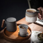 Buddha Stones Vintage Mountain Sea Ceramic Teacup Tea Cups Cup BS 7