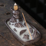 Dragon Mountain Strength Ceramic Incense Burner Decoration (Extra 35% Off | USE CODE: FS35) Incense Burner BS 2