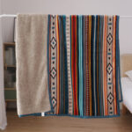 Buddha Stones Geometric Warm Soft Bed Throw Blanket Blanket BS 12