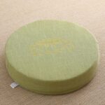 Buddha Stones Lotus Embroidery Cotton Linen Meditation Seat Cushion Decorations BS Soft 40cm*10cm LightGreen