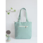 Buddha Stones Pear Flower Plum Peach Blossom Bamboo Embroidery Canvas Large Capacity Shoulder Bag Tote Bag Bag BS 4