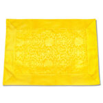 Buddha StonesPrayer Altar Flower Dragon Pattern Tibetan Auspicious Symbols Jacquard Mat Prayer Altar BS Flower 70cm*70cm