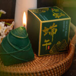 Buddha Stones Dragon Boat Festival Zongzi Pattern Scented Candle Gift For Family Friends Candles BS 6