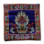 Buddha Stones Prayer Altar Mat Healing Meditation Vajra Auspicious Symbols Prayer Altar BS 10