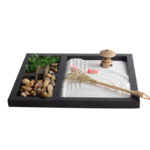 Buddha Stones Koi Fish Small Bridge Calm Peace Meditation Zen Garden Decoration Decorations BS 9