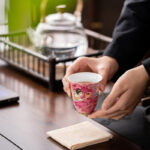 Buddha Stones Dunhuang Color Flying Apsaras Teacup Kung Fu Tea Cup Cup BS 11
