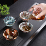 Buddha Stones Colorful Ceramic Teacup Home Office Tea Cups Cup BS 1