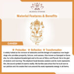 Buddha Stones Ganesh Elephant Purple Clay Backflow Smoke Fountain Protection Stick Incense Burner - image 6