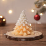 Buddha Stones Christmas Tree Scented Soy Wax Candle Gift For Family Friends Candles BS Orange Christmas Tree(Wild Orange Blossom)