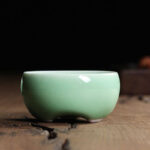 Buddha Stones Colorful Koi Fish Ceramic Teacup Kung Fu Tea Cup Bowl Cup BS 21