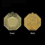 Buddha Stones Feng Shui Bagua Map Copper Balance Energy Map Bagua Map BS Convex Mirror 30cm