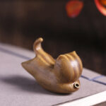 Buddha Stones Green Sandalwood Cute Cat Pattern Soothing Stick Incense Burner Decoration Incense Burner BS 2