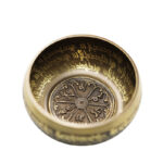 Buddha Stones Tibetan Meditation Sound Bowl Handcrafted for Healing and Mindfulness Singing Bowl Set Singing Bowl buddhastoneshop 1