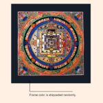 Buddha Stones Tibetan Handmade Thangka Mandala Painting Blind Box Random Color Pattern Tibetan Thangka BS 17