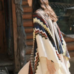 Buddha Stones Tibetan Colorful Striped Shawl Tassels Cozy Warm Travel Scarf Wrap Tibetan Shawl BS 9