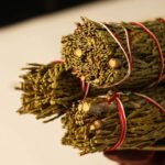 Buddha Stones Smudge Stick for Home Cleansing Incense Healing Meditation and Cedar Sticks Incense Wands Rituals Incense BS 7