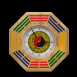 Buddha Stones Feng Shui Bagua Map Balance Energy Map Wall Clock Bagua Map BS 16