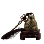 Buddha Stones Feng Shui Buddha Koi Fish Phoenix Wind Chime Bell Luck Wall Hanging Decoration Decorations BS Phoenix