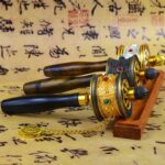Buddha Stones Tibetan Lucky Prayer Wheel Decoration Decoration BS main