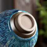 Buddha Stones Multicolor Ceramic Teacup Ocean Wave Tea Cups Cup BS 5
