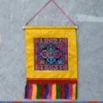 Vajra Auspicious Symbols Spiritual Power Wall Art (Extra 30% Off | USE CODE: FS30) Wall Art BS Vajra Blue
