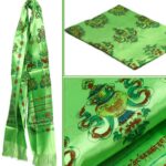 Buddha Stones Tibetan Lucky Blessing 5 Colors Khata Decoration Decorations BS 3
