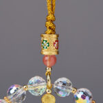 Buddha Stones Lucky Koi Fish Five God Of Wealth Prosperity Hanging Decoration Hanging Decoration BS 3