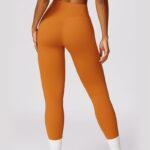 Buddha Stones Women Short Sleeve T-Shirt Top High Waist Leggings Pants For Sports Yoga 2-Piece Outfit BS 22